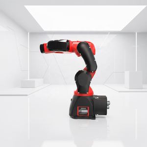 แขนหุ่นยนต์อุตสาหกรรมแบบตั้งโต๊ะ ขนาดกะทัดรัด 6 แกน รับน้ำหนักได้ 1 กก. ระยะเอื้อม 465 มม. ขับเคลื่อนด้วยเซอร์โว-อิเล็กทริก พร้อมเกียร์บ็อกซ์และเครื่องยนต์ ความแม่นยำสูง - Product Image 6