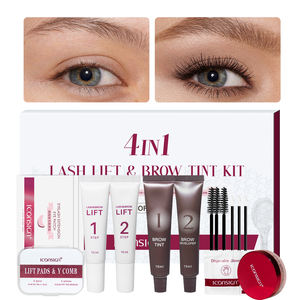 Kit de teinture et rehaussement des cils et des sourcils 4-en-1 Iconsign – Kit professionnel de permanente et teinture pour cils et sourcils, marque privée - Product Image 2