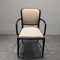 Chaise de salle à manger rembourrée de qualité supérieure, structure en bois massif, siège en velours, mobilier moderne pour salon PISANO