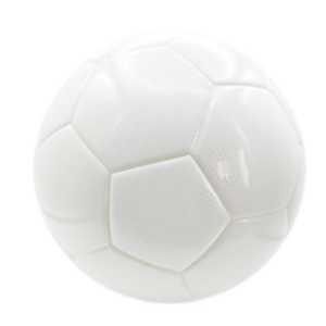 Balones de fútbol de poliuretano blanco puro, termosellados, tamaño 5, para entrenamiento o juegos al aire libre. - Product Image 2