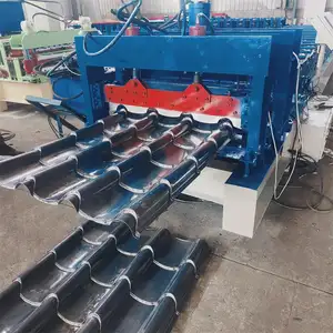 Populaire Glazuur Tegel Roll Making Machine Pvc Gegolfde Dakplaat Machine