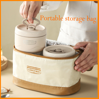 Meilleure vente : Boîte à lunch portable en acier inoxydable 304, isotherme, double couche, type bento