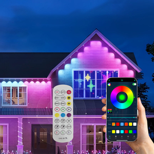 Joystar extérieur étanche 10M 20 illuminants un ensemble mur plafond IP67 avant-toit éclairage décoratif LED Pixel Point Light avec APP - Product Image 1