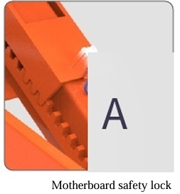 Pengangkat gunting kecil untuk pemeliharaan mobil, Nyaman 4000KG pengangkat kendaraan di tanah - Product Image 2