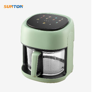 Usine SUNTON personnalisée nouveau design 3,3 L petites mini-frites visuelles friteuses électriques blanches pour la maison - Product Image 4