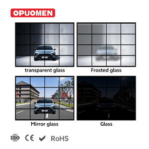 <span class=keywords><strong>Porte</strong></span> <span class=keywords><strong>de</strong></span> <span class=keywords><strong>garage</strong></span> <span class=keywords><strong>sectionnelle</strong></span> moderne en aluminium isolée <span class=keywords><strong>Hormann</strong></span> avec cadre en verre, <span class=keywords><strong>porte</strong></span> <span class=keywords><strong>de</strong></span> villa résidentielle automatique sur mesure - Product Image 3
