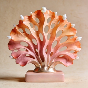 Qimeng, Langage corallien, Lumière fluide, cette pièce a été sculptée et coulée par Bozhiyi. - Product Image 2