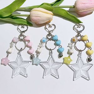 กรอบรูปอะคริลิครูปดาวน่ารักอเนกประสงค์สำหรับใส่รูป<span class=keywords><strong>ภาพ</strong></span> พวงกุญแจรูปหัวใจสำหรับ<span class=keywords><strong>สาว</strong></span>ๆ ตกแต่งกระเป๋า ตกแต่งรถยนต์ พวงกุญแจยาง คอลเลคชั่นพวงกุญแจ - Product Image 4