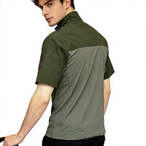 Men's Customizable Breathable Outdoor Sports Short-Sleeve T-Shirt Summer Moisture-Wicking Quick-Dry Anti-Wrinkle Crew Neck - Product Image 5