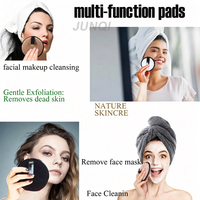 Lingettes démaquillantes personnalisables avec logo, réutilisables, en microfibre douce, éponges double face effaçables, lavables pour tous types de peau