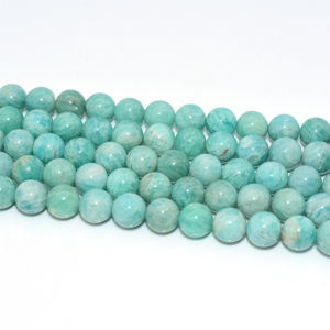 Cuentas sueltas de amazonita de alta calidad, 4mm/6mm/8mm/10mm/12mm, seguro comercial - Product Image 4