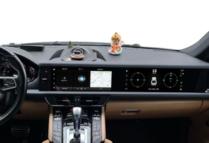 Kits de mise à niveau de voiture Gerllish à double écran de 24,6 pouces, console numérique multimédia Android pour Porsche Cayenne 2011-2017 - Product Image 5