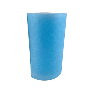 Tissu non tissé Huiming, largeur 150 cm, bleu royal, fibres longues formées par air, pour climatiseur, purificateur, humidificateur - Product Image 1