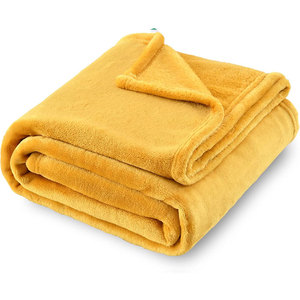 Chăn lông cừu trẻ em, chăn flannel Màu rắn, Chăn lông cừu rắn cổ điển, mềm nhẹ sang trọng mờ ấm cúng sang trọng sợi nhỏ - Product Image 2