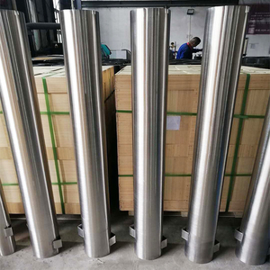 An Ninh Cố Định <span class=keywords><strong>Bollards</strong></span> Ống Thép Không Gỉ Barricade Cô Lập Bollard Bài Đường Cọc - Product Image 1