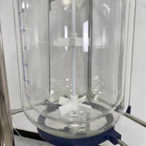 Reattore in Vetro Incamiciato di Alta Qualità 100L-200L con Agitazione, Motore e Pompa per Reazioni Automatiche - Product Image 4