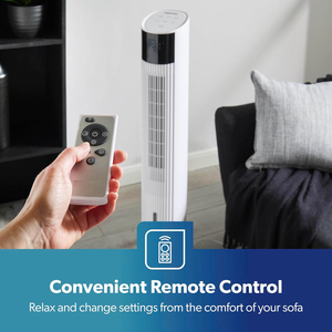 <span class=keywords><strong>Ventilateur</strong></span> de ventilation oscillant sans pales ABS, tour de refroidissement, télécommande, contrôlé par application, électrique, écoénergétique pour usage domestique - Product Image 5