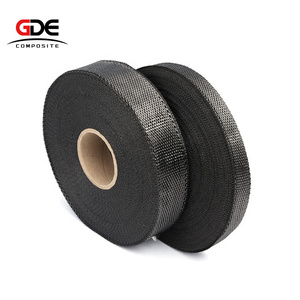 Bán buôn tùy chỉnh khác nhau Chiều rộng sợi carbon Băng xây dựng sử dụng <span class=keywords><strong>Graphite</strong></span> Đen sợi Carbon dệt Băng - Product Image 4