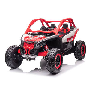 Powerwheels 24V điện Ride-on xe cho trẻ em Unisex 4x4 lớn UTV off road đôi động <span class=keywords><strong>c</strong></span>ơ nhựa đồ chơi ngoài trời xe - Product Image 4