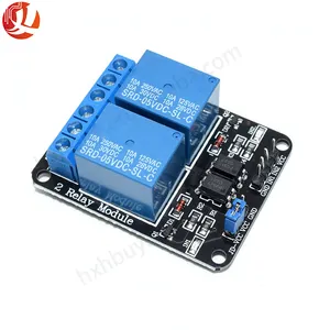 #2010 2-channel relay module relay expansion board relay module; optical coupling 5V