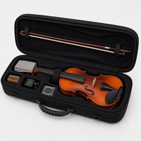 Kotak Penyimpanan Instrumen Musik Gitar Biola Tahan Air, Tahan Lama, Portabel, Ringan, Cangkang Keras, Logo Bagian Dalam Dibentuk Sesuai Pesanan