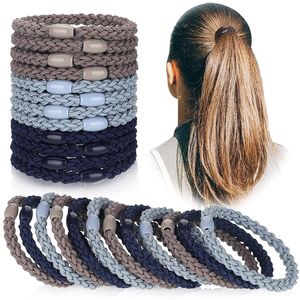 Juego de coleteros elásticos trenzados de alta elasticidad <span class=keywords><strong>para</strong></span> niñas, ideales <span class=keywords><strong>para</strong></span> venta al por menor, ¡los más vendidos transfronterizos! - Product Image 6