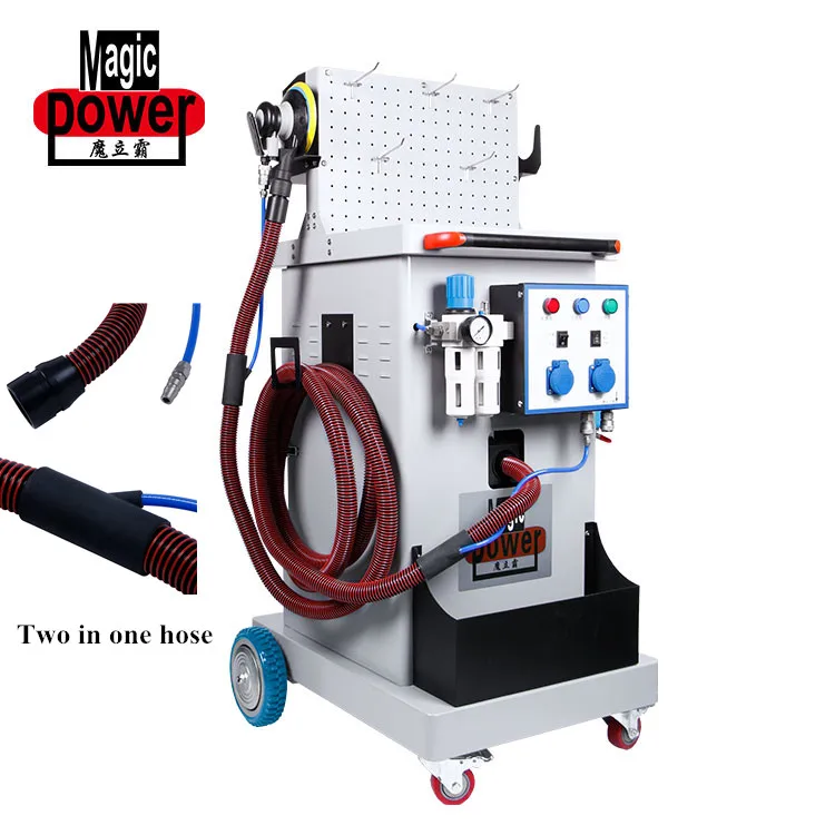 Great Discount KARJOYS 1500W Car Spray Painting Service Total Automotive Sanding System Auto Sanding Machine For Metal