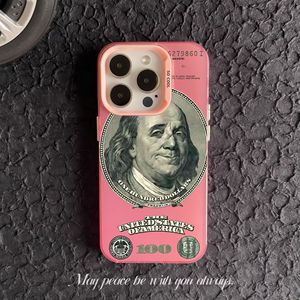 Hợp thời trang đầy màu sắc bạc IMD chúng tôi đô la mô hình điện thoại di động Trường hợp đối với iPhone 16 Pro Max 15 cộng với 14 13 phong cách tùy chỉnh điện thoại trường hợp - Product Image 6