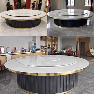 Juego de mesa de comedor redonda de 20 asientos con buffet y muebles de mesa <span class=keywords><strong>Lazy</strong></span> <span class=keywords><strong>Susan</strong></span> para restaurantes de hotel - Product Image 6