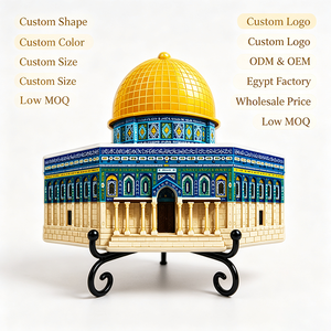 Placa Decorativa Islámica 3D de Poliresina con Diseño de Ciudades de Oriente Medio, Recuerdo de Viaje, Adorno de Mesa, Decoración para el Hogar, Regalo, Venta al Por Mayor Personalizada - Product Image 5