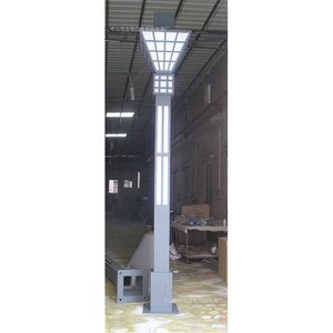 Lámpara Solar LED para Jardín con Panel Solar para Iluminación de Parques y Carreteras, Resistente al Agua, Garantía de 5 Años - Product Image 3