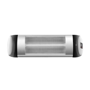 Calentador Eléctrico de Cuarzo Infrarrojo de 1500W a Precio Económico con Protección Contra Sobrecalentamiento, Control Remoto y Cobertura de hasta 76 m, Calentamiento Rápido - Product Image 1