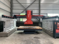 Machine de découpe de pont de marbre de bloc de pierre de granit moyen infrarouge lourd SQC1200-4D