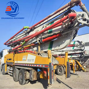 Pompe à béton montée sur camion 2021 la plus vendue, 37m, 49m, 52m, 56m, 62m, 63m, occasion - Product Image 5