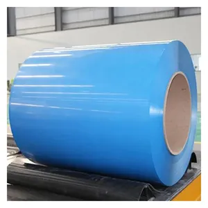 Revêtement de zinc blanc bleu S550GD 600mm 1500mm Dx51D PPGI couleur enduit bobine de la Chine usine