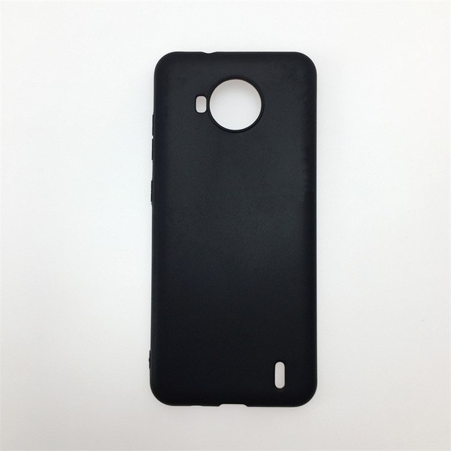 Manufacturer Wholesale Matte TPU Cases Soft Frosted Back Cover Silicone Mobile Phone Case for Nokia C20 Plus Black