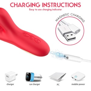 เครื่องช่วยสำเร็จความใคร่สำหรับผู้หญิง พร้อมฟังก์ชั่นการสั่น การดูด การเคาะ และการกระตุ้นด้วยการเลียแบบลิ้น ขายส่งสินค้าทางเพศสำหรับผู้ใหญ่ - Product Image 4