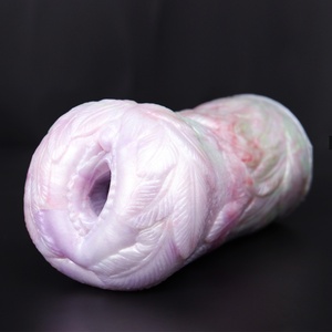 GEEBA - Juguete Sexual de Silicona para Hombres, Masturbador con Forma de Hoja, Juguete para Adultos, Masturbador Bucal de Silicona - Product Image 1
