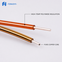 Câble de thermocouple KX blindé haute précision à 2 conducteurs, isolation Kapton IP65, capteur de température pour usage industriel