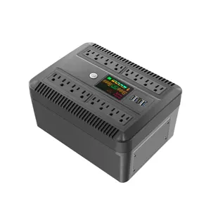 12V/9AH build-in battery HT SERIES AVR UPS OFFLINE UPS 1000VA/600W with LEM DISPLAY for home appliance