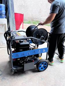Máquina de <span class=keywords><strong>Desatascar</strong></span> Alcantarillado con Chorro de Agua para Limpiar Tuberías de Drenaje y Alcantarillado en Apartamentos - Product Image 5