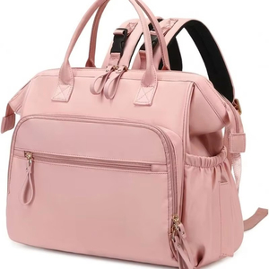 Mochila Pañalera Multifuncional de Muestra Gratuita, Bolsas de Pañales Impermeables para Niñas y Niños - Product Image 1