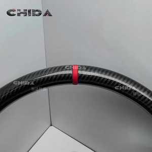 Pour Mercedes Benz C300 GLA W204 W205 W212 W222 W176 W218 Accessoires intérieurs personnalisés <span class=keywords><strong>Volant</strong></span> en fibre de carbone - Product Image 3