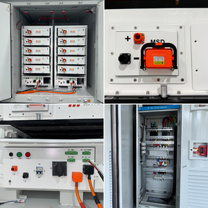 Batterie au lithium industrielle 5 MWh, conteneur à refroidissement liquide BESS, batterie LiFePO4, stockage d'énergie 20 pieds avec BMS intelligent, 12 000 cycles - Product Image 3