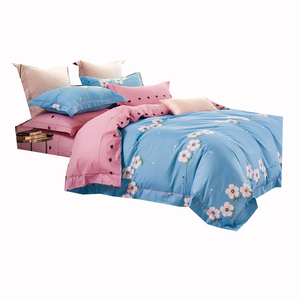 Nantong vente en gros fil peigné sergé satin linge de lit tissu coton impression pour garçons et filles taies d'oreiller technique tissée - Product Image 4