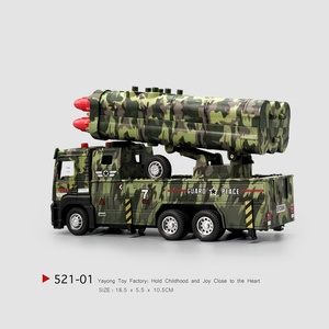 Modelo de Coche de Simulación de Aleación de Misiles Antiaéreos de Metal 1:<span class=keywords><strong>32</strong></span>, Coche de Juguete, Coche de Misiles - Product Image 4