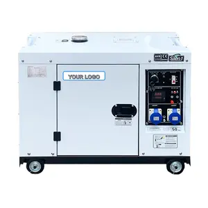 LETON POWER Home 10 KVA 15KVA 10KW Gerador Motor Diesel Super Preço da China Gerador Diesel Silencioso para Uso Doméstico