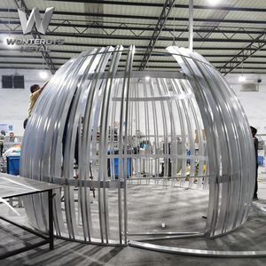 Grande <span class=keywords><strong>cloison</strong></span> de séparation en fer forgé sur mesure pour restaurant commercial, salle à manger, hall d'hôtel, décoration - Product Image 3