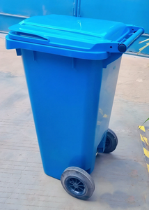 Anax all-Weather wheeled dustbin with Anti-Trap Interior, Reinforced Axle & Rubberized Wheels with different sizes and colors. - Product Image 3