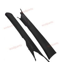 Pour Volkswagen Golf 7 R-LINE : Cache décoratif de pare-brise pour montant A, panneau décoratif de haut-parleur, pièces de garniture intérieure